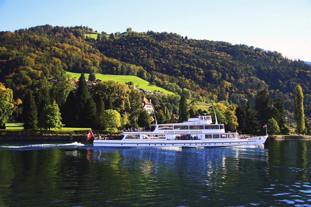 Seehotel Boutique Jaegerhof-Hubertus Faulensee Eksteriør bilde