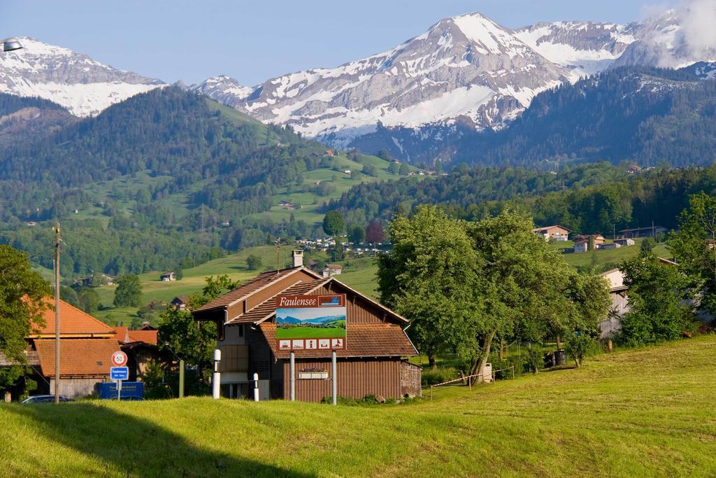 Seehotel Boutique Jaegerhof-Hubertus Faulensee Eksteriør bilde