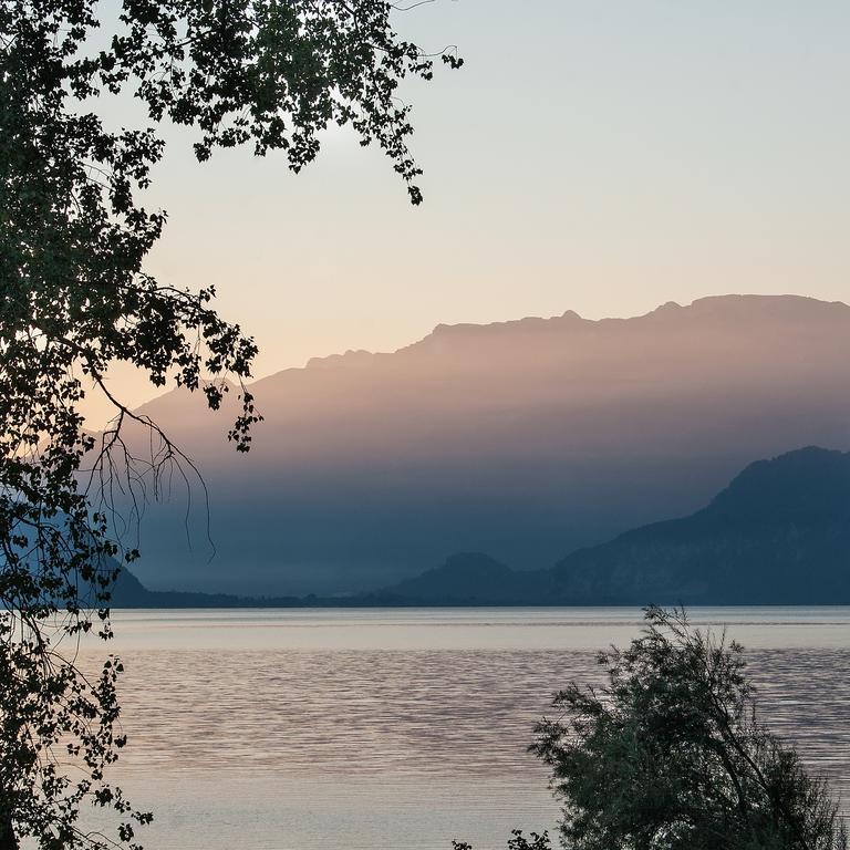 Seehotel Boutique Jaegerhof-Hubertus Faulensee Eksteriør bilde